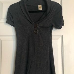 Button detail dress top